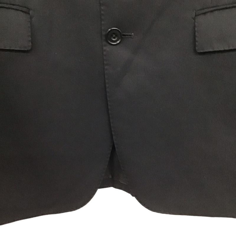 バーバリーブラックレーベル BURBERRY BLACK LABEL ジャケット、上着 ジャケット、ブレザー ジャケット アウター カラージャケット テーラードジャケット 40 無地 黒 / ブラック / black メンズ USED 古着 中古 10152734