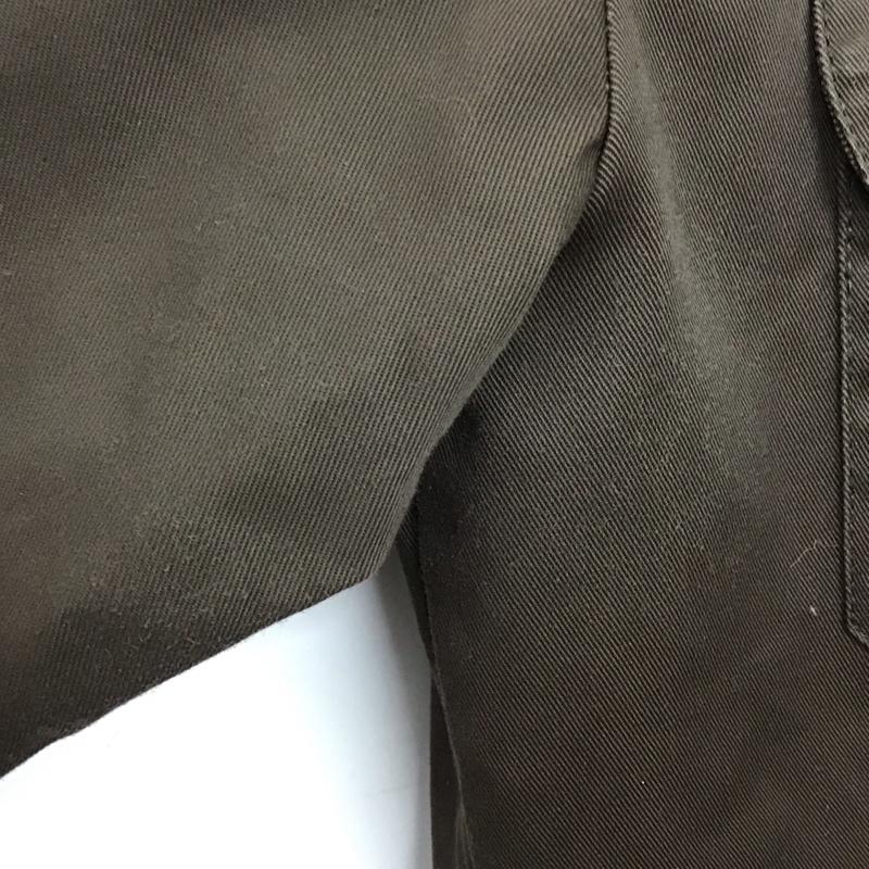 エクストララージ XLARGE シャツ、ブラウス 長袖 長袖シャツ 無地シャツ カラーシャツ L 無地 茶 / ブラウン / brown メンズ USED 古着 中古 10152735