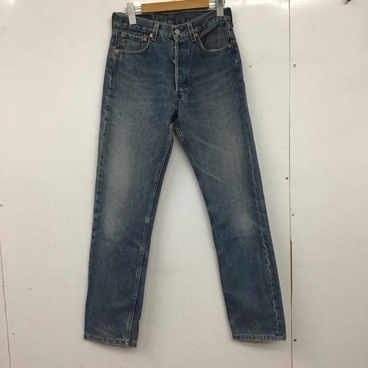 リーバイス Levi s パンツ デニム、ジーンズ デニムパンツ スリムパンツ カジュアルパンツ 30インチ 無地 インディゴ / インディゴ / Indigo メンズ USED 古着 中古 10152737