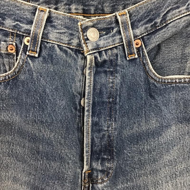 リーバイス Levi s パンツ デニム、ジーンズ デニムパンツ スリムパンツ カジュアルパンツ 30インチ 無地 インディゴ / インディゴ / Indigo メンズ USED 古着 中古 10152737