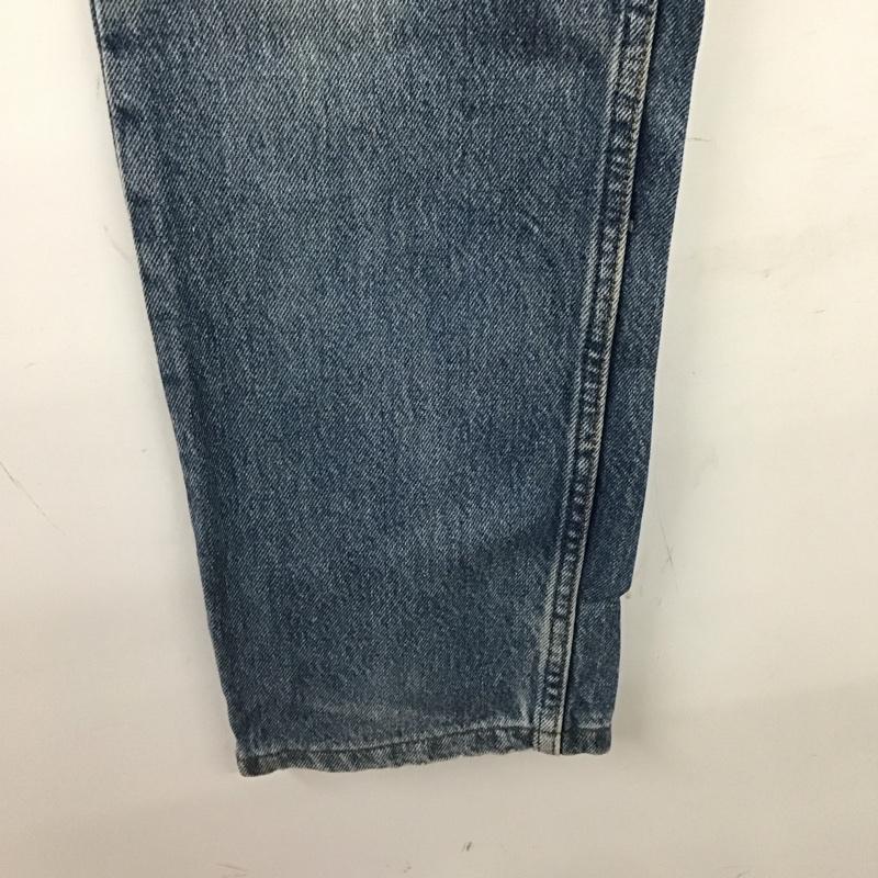 リーバイス Levi s パンツ デニム、ジーンズ デニムパンツ スリムパンツ カジュアルパンツ 30インチ 無地 インディゴ / インディゴ / Indigo メンズ USED 古着 中古 10152737
