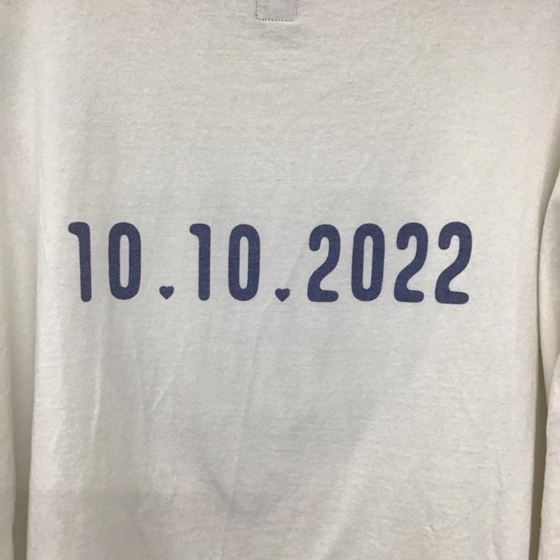 ヒューマンメード HUMAN MADE カットソー 長袖 長袖カットソー プリントカットソー クルーネック XXL プリント 白 / ホワイト / white メンズ USED 古着 中古 10152743