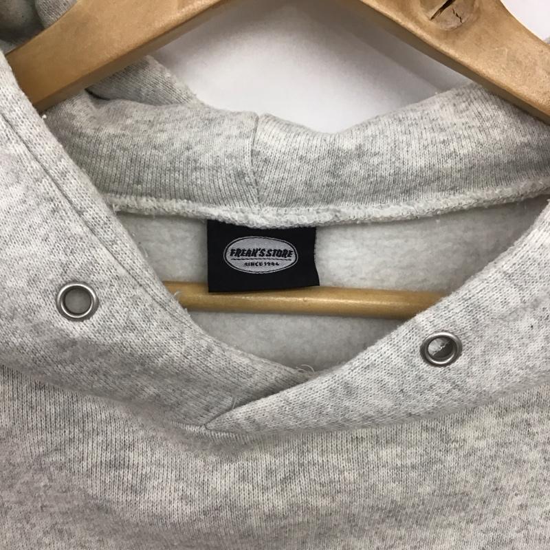 フリークスストア FREAK S STORE パーカー 長袖 長袖パーカー プルオーバーパーカー スウェット L 無地 灰 / グレー / gray メンズ USED 古着 中古 10152752