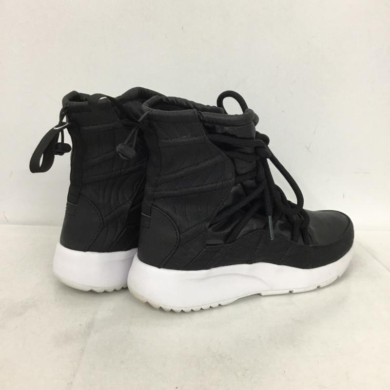 ナイキ NIKE スニーカー スニーカー AO00355-001 WMNS NIKE TANJUN HIGH RISE 23cm 23.0cm ロゴ、文字 黒 / ブラック / black レディース USED 古着 中古 10152753