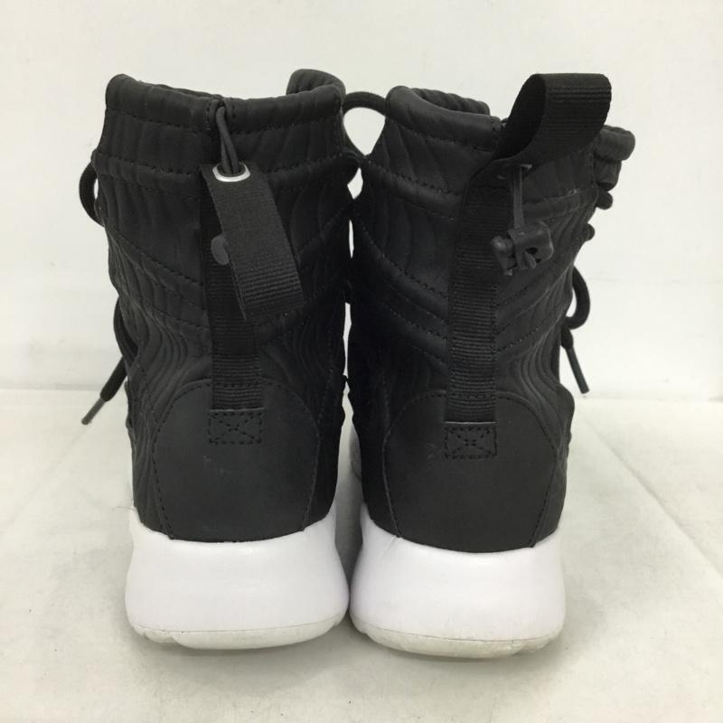 ナイキ NIKE スニーカー スニーカー AO00355-001 WMNS NIKE TANJUN HIGH RISE 23cm 23.0cm ロゴ、文字 黒 / ブラック / black レディース USED 古着 中古 10152753