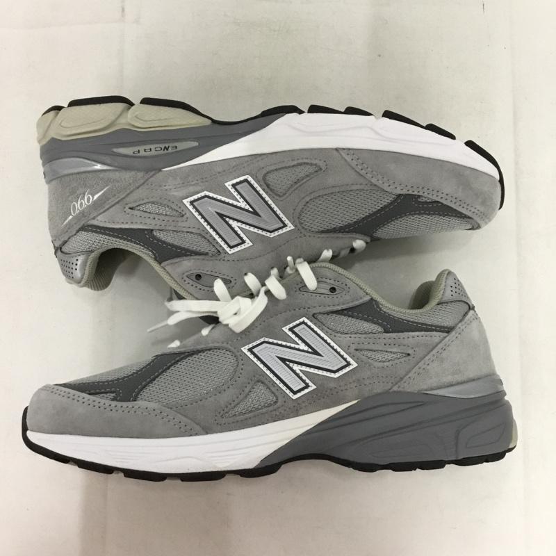 ニューバランス New Balance スニーカー スニーカー M990 GY3 MADE IN USA USA製 27cm 27.0cm ロゴ、文字 灰 / グレー / gray メンズ USED 古着 中古 10152754