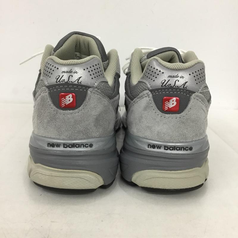 ニューバランス New Balance スニーカー スニーカー M990 GY3 MADE IN USA USA製 27cm 27.0cm ロゴ、文字 灰 / グレー / gray メンズ USED 古着 中古 10152754