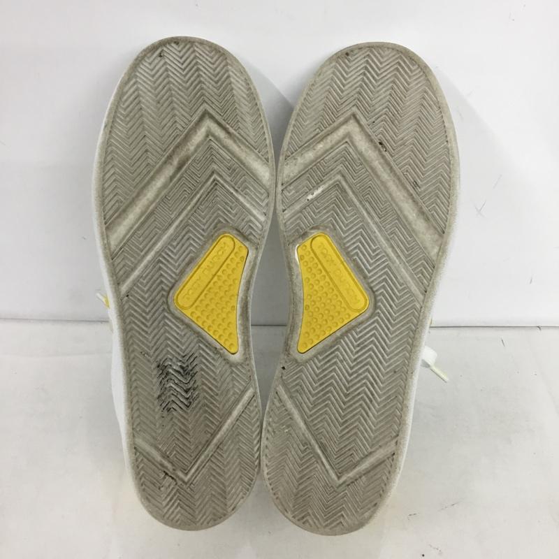 トリーバーチ TORY BURCH スニーカー スニーカー 73931 6M ローカット ロゴ、文字 白 / ホワイト / white X 黄 / イエロー / yellow レディース USED 古着 中古 10152755