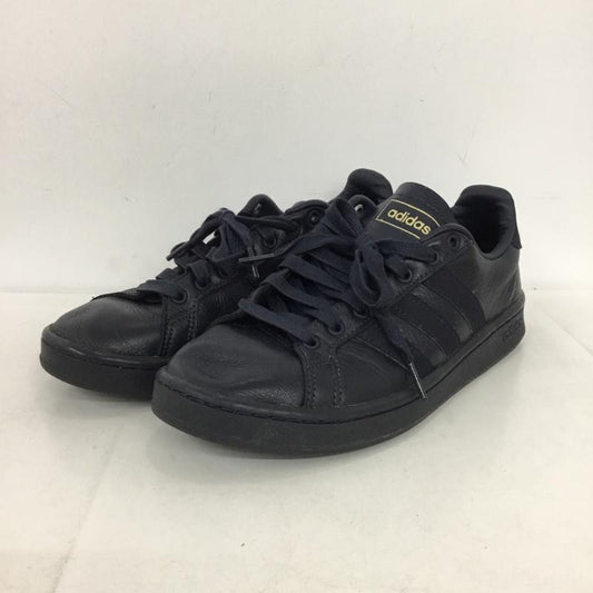アディダス adidas スニーカー スニーカー EE7883 GRAND COURT グランドコート 26cm 26.0cm ロゴ、文字 紺 / ネイビー / navy メンズ USED 古着 中古 10152756