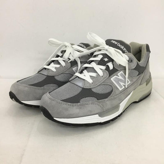 ニューバランス New Balance スニーカー スニーカー U992 GY USA製 27cm 27.0cm ロゴ、文字 灰 / グレー / gray メンズ USED 古着 中古 10152757