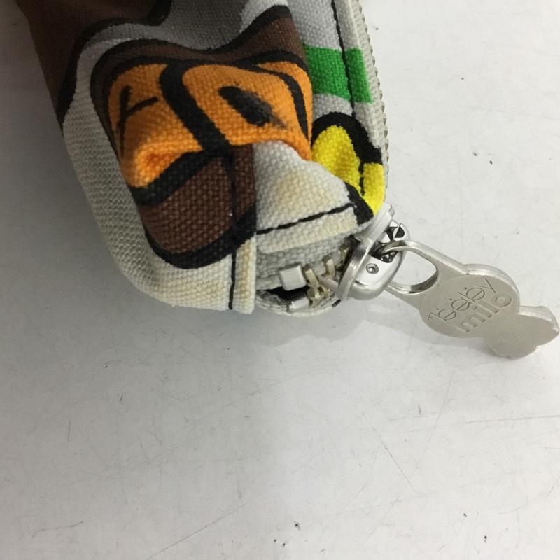 アベイシングエイプ A BATHING APE ファッション小物 ファッション小物 KAWS 00s ペンケース BAPE マイロ 総柄 マルチカラー / マルチカラー / multicolor メンズ USED 古着 中古 10152760