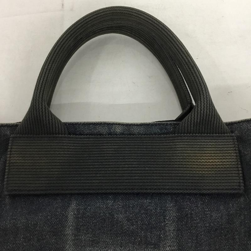 ハンティングワールド Hunting World トートバッグ トートバッグ デニムバッグ ロゴ、文字 青 / ブルー / blue メンズ USED 古着 中古 10152764