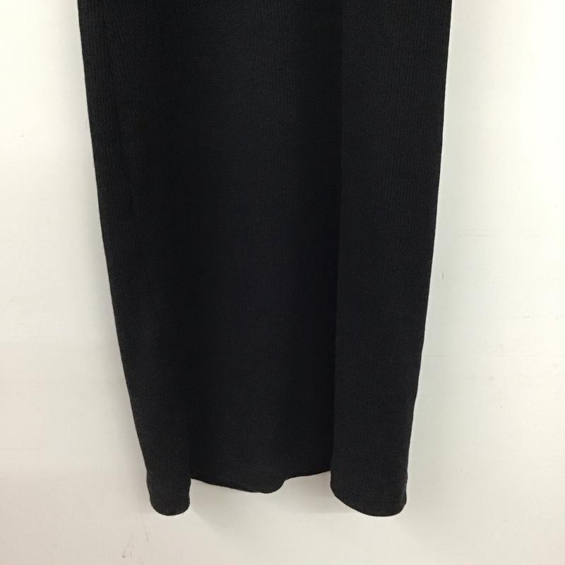 ザラ ZARA ワンピース ミニスカート 半袖ロングワンピース タイトスカート S 無地 黒 / ブラック / black レディース USED 古着 中古 10152768