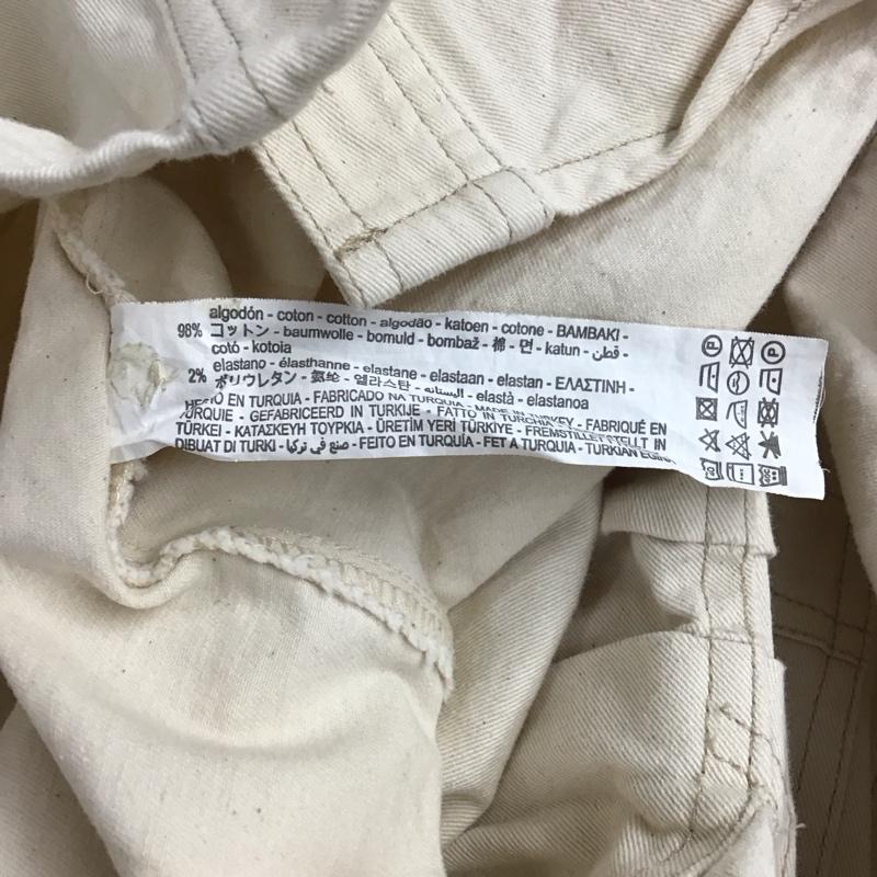 ザラ ZARA シャツ、ブラウス 長袖 長袖シャツ 無地シャツ カラーシャツ M 無地 アイボリー / アイボリー / レディース USED 古着 中古 10152770