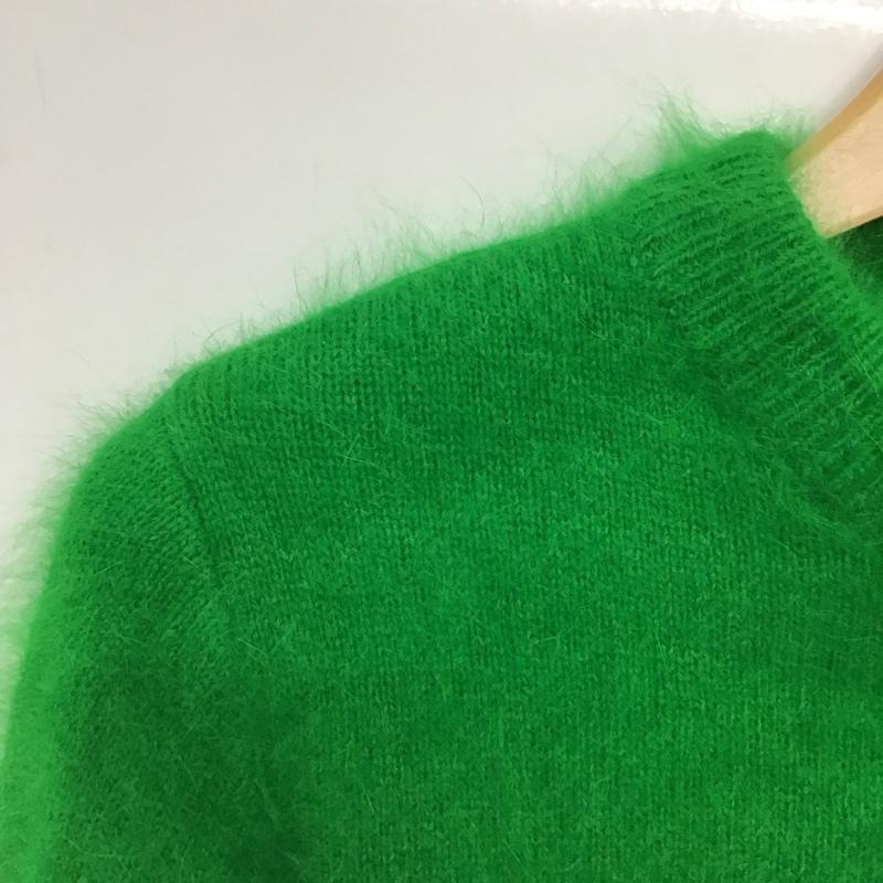 ジルスチュアート JILLSTUART ニット、セーター 長袖 長袖ニットカットソー クルーネック セーター M 無地 緑 / グリーン / green レディース USED 古着 中古 10152772