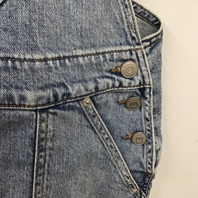 トミー ジーンズ TOMMY JEANS サロペット・オーバーオール サロペット、オーバーオール サロペット デニムスカート オールインワン M 無地 インディゴ / インディゴ / Indigo レディース USED 古着 中古 10152774