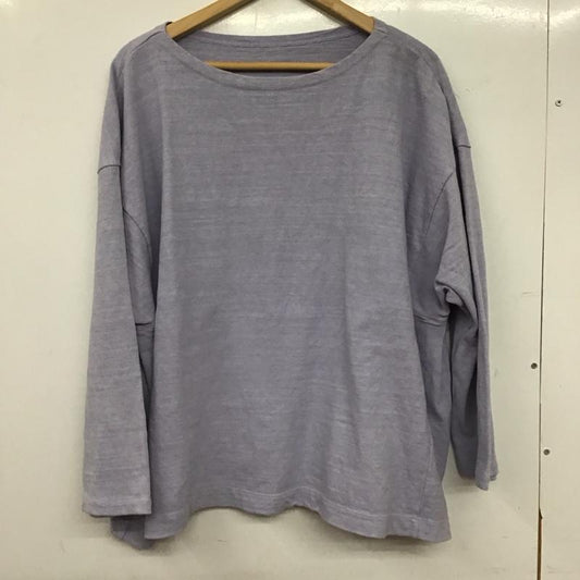 ネストローブ nest Robe カットソー 長袖 長袖カットソー 無地カットソー ワイドネック FREE 無地 紫 / パープル / purple レディース USED 古着 中古 10152777