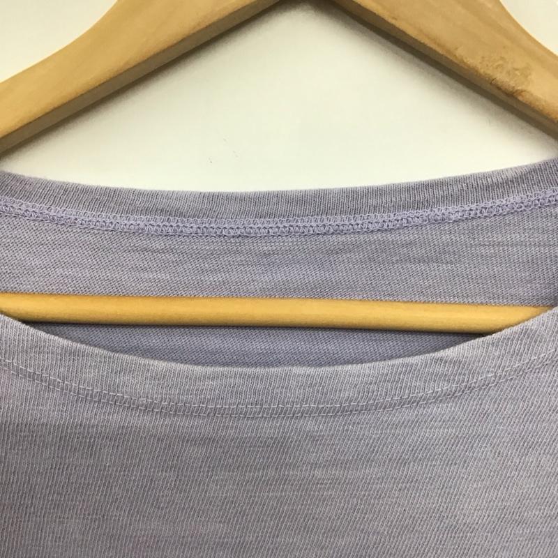 ネストローブ nest Robe カットソー 長袖 長袖カットソー 無地カットソー ワイドネック FREE 無地 紫 / パープル / purple レディース USED 古着 中古 10152777