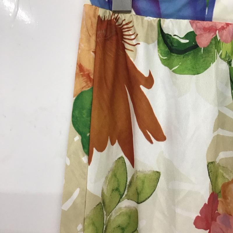 ザラ ZARA パンツ ワークパンツ、ペインターパンツ ワイドパンツ カジュアルパンツ ワークパンツ M プリント マルチカラー / マルチカラー / multicolor レディース USED 古着 中古 10152779
