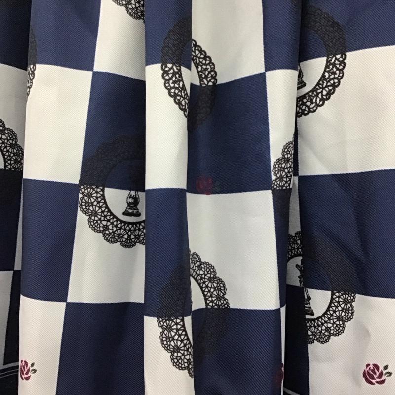 アクシーズファム axes femme スカート ひざ丈スカート フレアスカート カジュアルスカート FREE プリント マルチカラー / マルチカラー / multicolor レディース USED 古着 中古 10152781