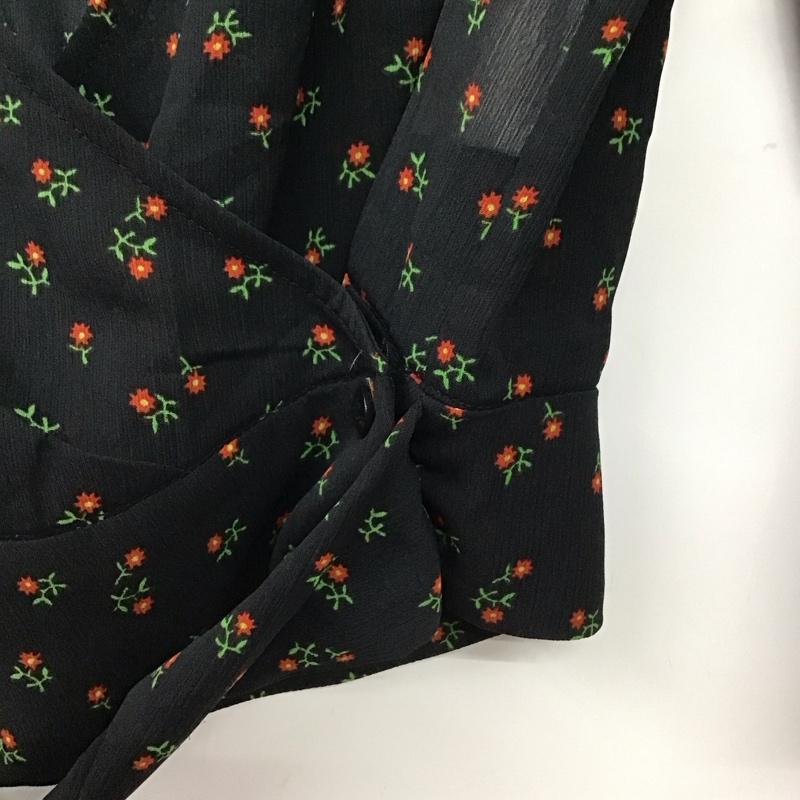 ダズリン dazzlin シャツ、ブラウス 長袖 長袖シャツ プリントシャツ FREE プリント 黒 / ブラック / black レディース USED 古着 中古 10152783