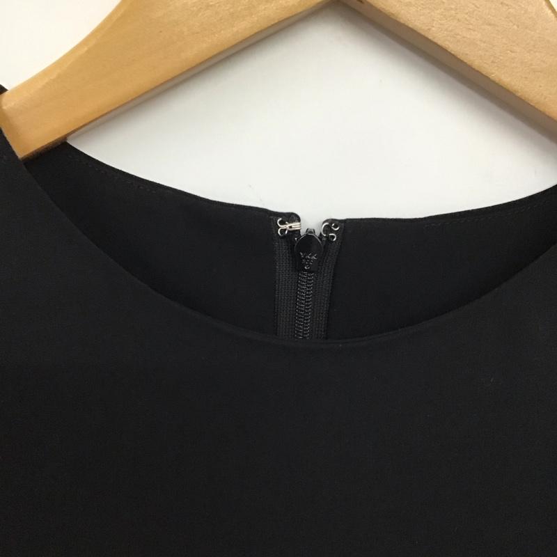 フェンネル FENNEL カットソー 半袖 半袖カットソー 無地シャツ フレアシャツ 無地 黒 / ブラック / black レディース USED 古着 中古 10152784