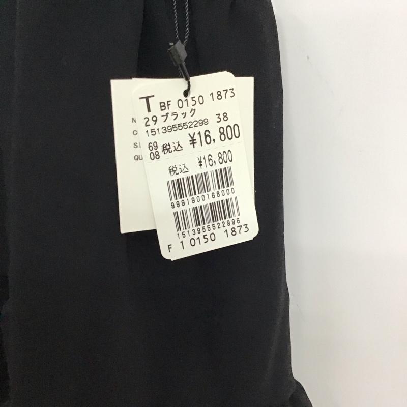 フェンネル FENNEL カットソー 半袖 半袖カットソー 無地シャツ フレアシャツ 無地 黒 / ブラック / black レディース USED 古着 中古 10152784