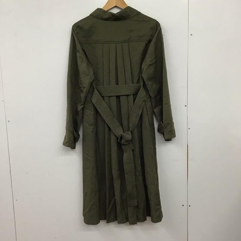 スライ SLY ワンピース ロングスカート 030baz30-1710 PLEATSMILITARYLONGSHBZ 1 無地 カーキ / カーキ / khaki レディース USED 古着 中古 10152786
