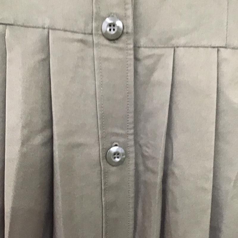 スライ SLY ワンピース ロングスカート 030baz30-1710 PLEATSMILITARYLONGSHBZ 1 無地 カーキ / カーキ / khaki レディース USED 古着 中古 10152786