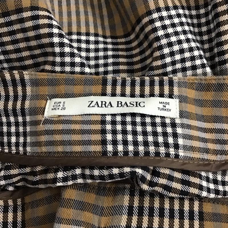 ザラベーシック ZARA BASIC スカート ロングスカート フレアスカート カジュアルスカート S チェック マルチカラー / マルチカラー / multicolor レディース USED 古着 中古 10152800