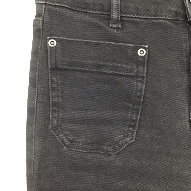 ザラ ZARA パンツ デニム、ジーンズ デニムパンツ スリムパンツ カジュアルパンツ ストレッチパンツ 32インチ 無地 黒 / ブラック / black レディース USED 古着 中古 10152803