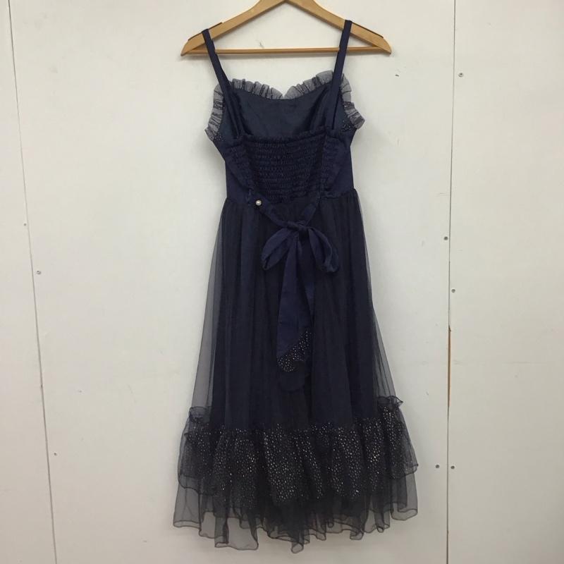 アクシーズファム axes femme ワンピース ロングスカート ノースリーブロングワンピース フレアスカート M 無地 紺 / ネイビー / navy レディース USED 古着 中古 10152806