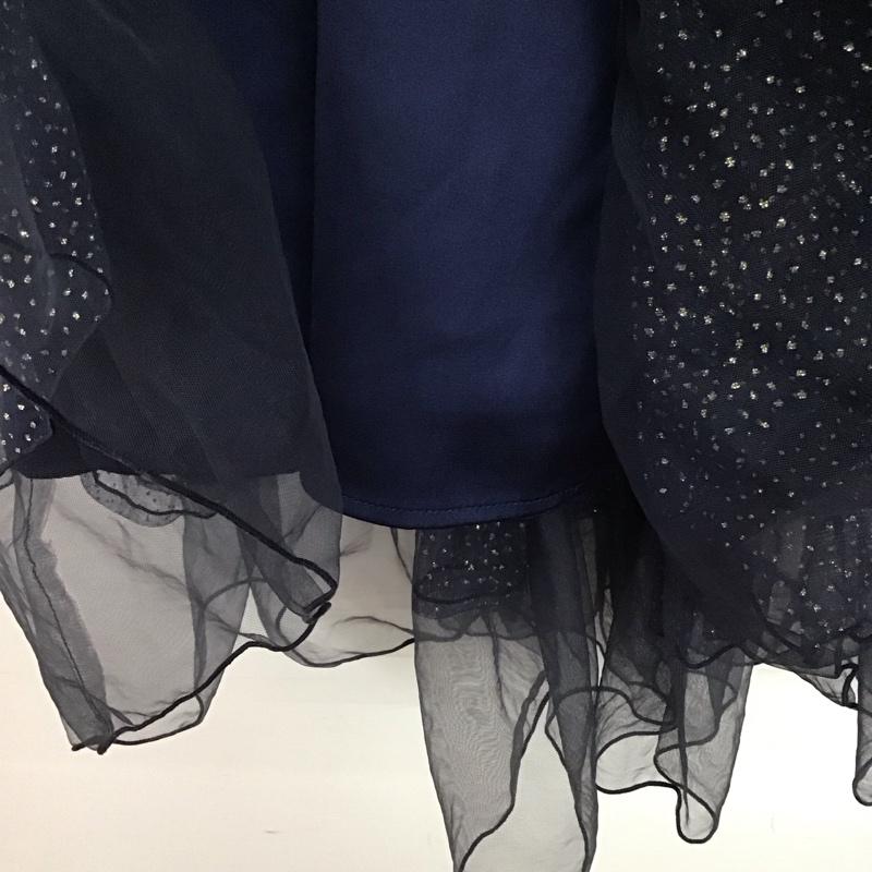アクシーズファム axes femme ワンピース ロングスカート ノースリーブロングワンピース フレアスカート M 無地 紺 / ネイビー / navy レディース USED 古着 中古 10152806