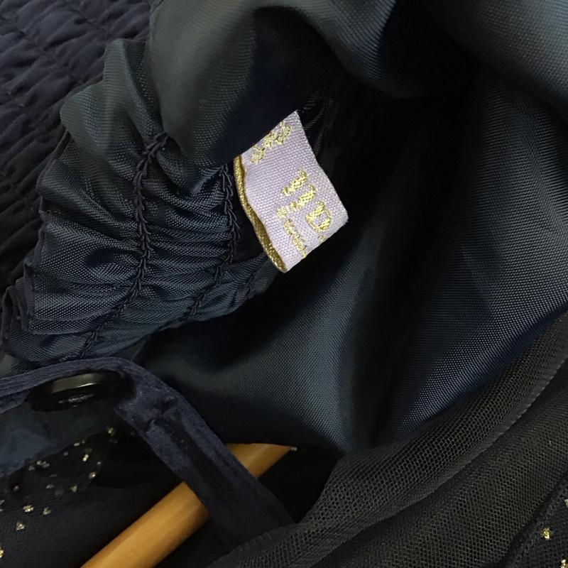 アクシーズファム axes femme ワンピース ロングスカート ノースリーブロングワンピース フレアスカート M 無地 紺 / ネイビー / navy レディース USED 古着 中古 10152806