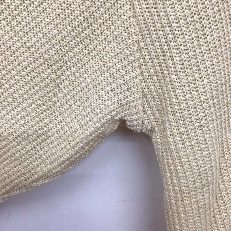 アズールバイマウジー AZUL BY MOUSSY カーディガン 長袖 250fsc80-435e SHORTWAFFLECARDIGAN FREE 無地 ベージュ / ベージュ / beige レディース USED 古着 中古 10152807