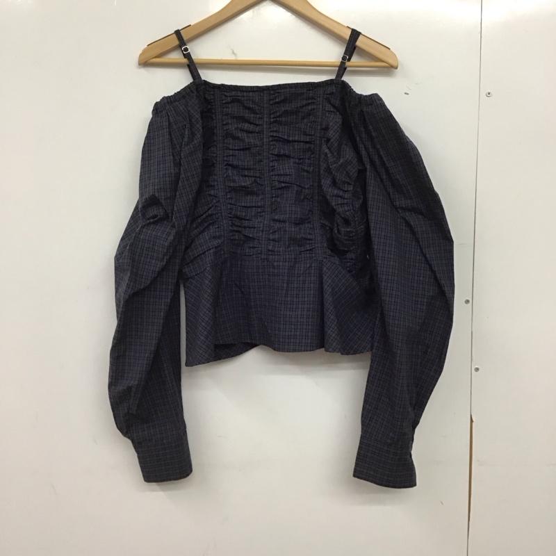 フーズフーチコ who s who Chico カットソー 長袖 長袖カットソー オフショルダー FREE チェック マルチカラー / マルチカラー / multicolor レディース USED 古着 中古 10152808