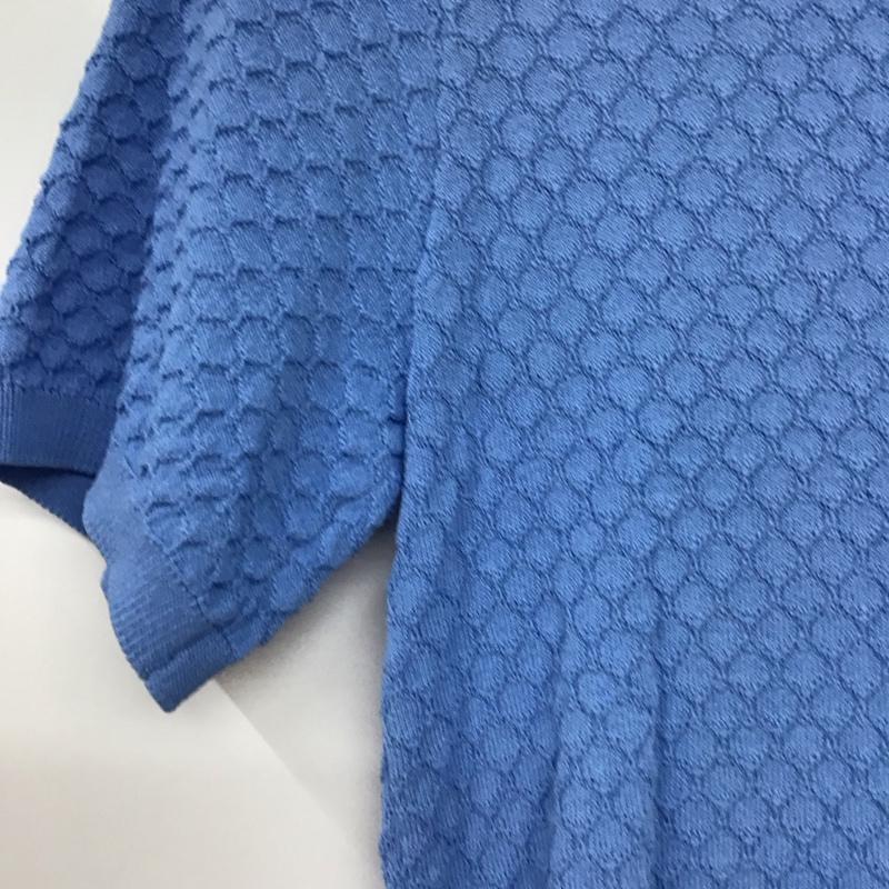 ザラ ZARA カットソー 半袖 半袖カットソー クルーネックカットソー M  青 / ブルー / blue レディース USED 古着 中古 10152809