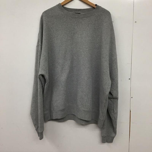 フリークスストア FREAK S STORE トレーナー 長袖 長袖トレーナー スウェット クルーネック プルオーバー L 無地 灰 / グレー / gray メンズ USED 古着 中古 10152814
