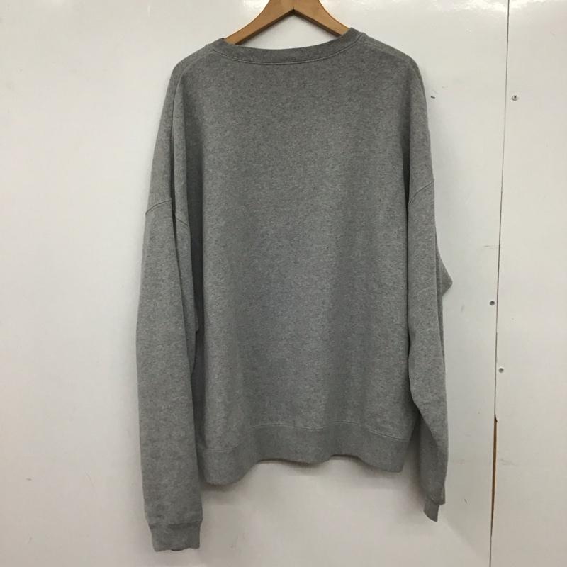 フリークスストア FREAK S STORE トレーナー 長袖 長袖トレーナー スウェット クルーネック プルオーバー L 無地 灰 / グレー / gray メンズ USED 古着 中古 10152814