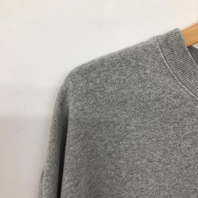 フリークスストア FREAK S STORE トレーナー 長袖 長袖トレーナー スウェット クルーネック プルオーバー L 無地 灰 / グレー / gray メンズ USED 古着 中古 10152814