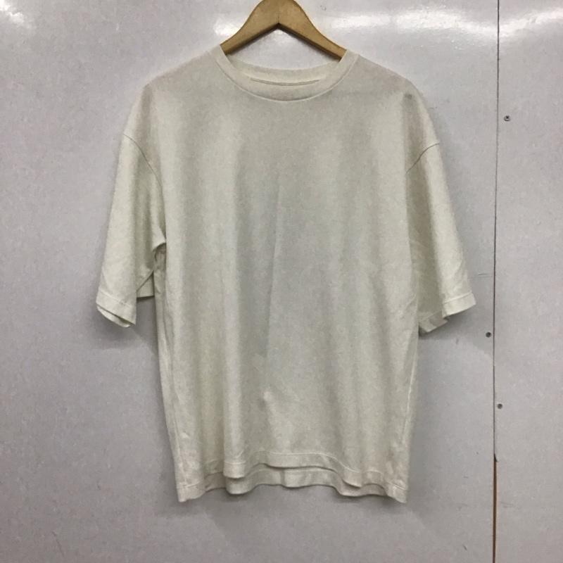 パブリックトウキョウ PUBLIC TOKYO Tシャツ 半袖 半袖カットソー 無地Tシャツ クルーネックカットソー 2 無地 白 / ホワイト / white メンズ USED 古着 中古 10152817