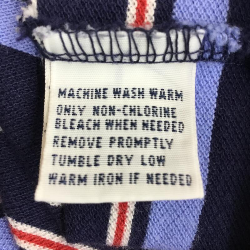 ポロラルフローレン POLO RALPH LAUREN ポロシャツ 半袖 XL ボーダー柄 青 / ブルー / blue メンズ USED 古着 中古 10152821