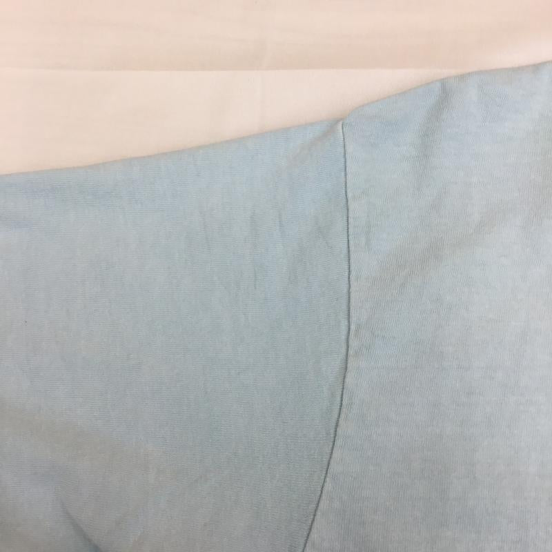 ユニオン UNION Tシャツ 半袖 4 ロゴ、文字 水色 / ライトブルー / メンズ USED 古着 中古 10152822