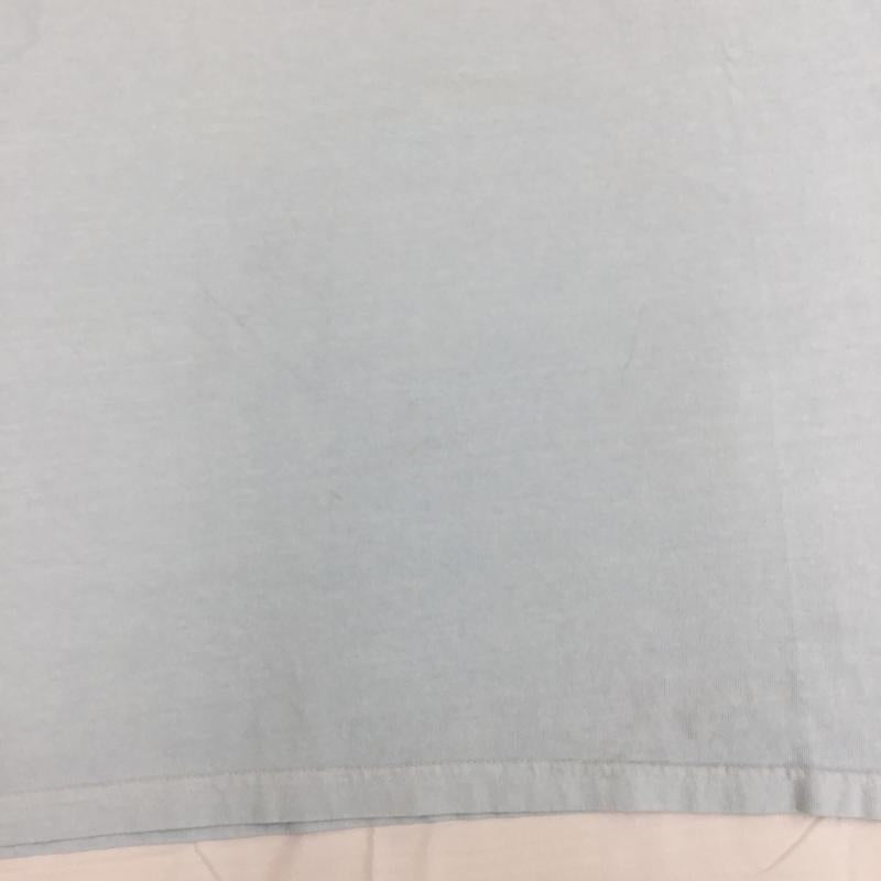 ユニオン UNION Tシャツ 半袖 4 ロゴ、文字 水色 / ライトブルー / メンズ USED 古着 中古 10152822