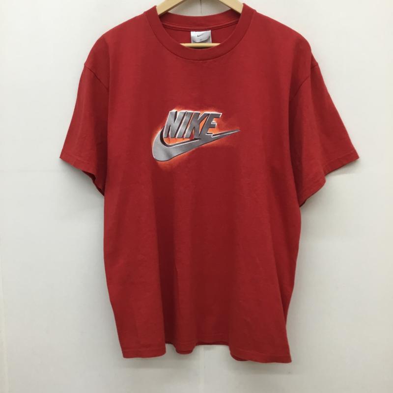 ナイキ NIKE Tシャツ 半袖 00s M ロゴ、文字 赤 / レッド / red メンズ USED 古着 中古 10152823