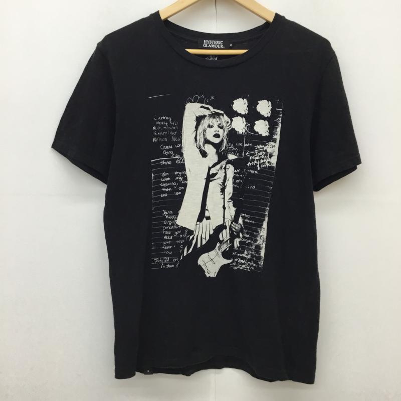 ヒステリックグラマー HYSTERIC GLAMOUR Tシャツ 半袖 0251CT08 15SS COURTNEY LOVE Tee M  黒 / ブラック / black メンズ USED 古着 中古 10152825