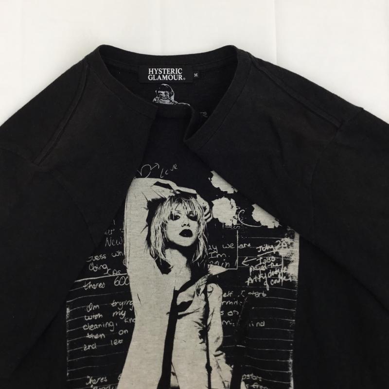 ヒステリックグラマー HYSTERIC GLAMOUR Tシャツ 半袖 0251CT08 15SS COURTNEY LOVE Tee M  黒 / ブラック / black メンズ USED 古着 中古 10152825