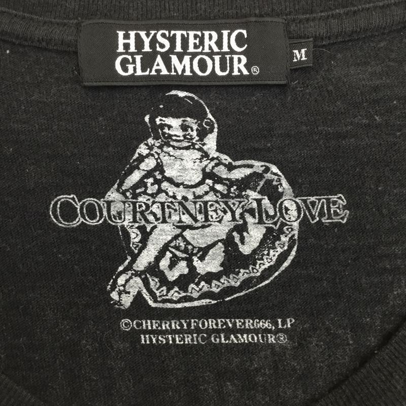ヒステリックグラマー HYSTERIC GLAMOUR Tシャツ 半袖 0251CT08 15SS COURTNEY LOVE Tee M  黒 / ブラック / black メンズ USED 古着 中古 10152825
