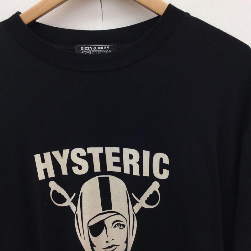ヒステリックグラマー HYSTERIC GLAMOUR Tシャツ 長袖 02223CL20 M キャラクター 黒 / ブラック / black メンズ USED 古着 中古 10152826