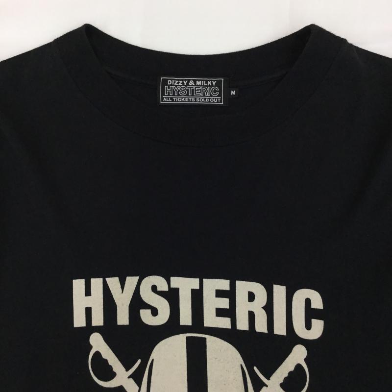 ヒステリックグラマー HYSTERIC GLAMOUR Tシャツ 長袖 02223CL20 M キャラクター 黒 / ブラック / black メンズ USED 古着 中古 10152826